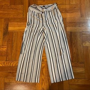 Striped Wide Leg Pants